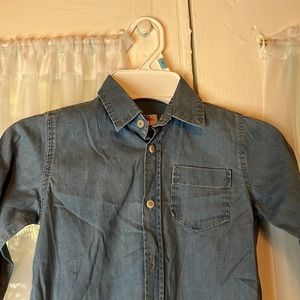 il gufo Boys Denim Shirt Size 2 Pocket